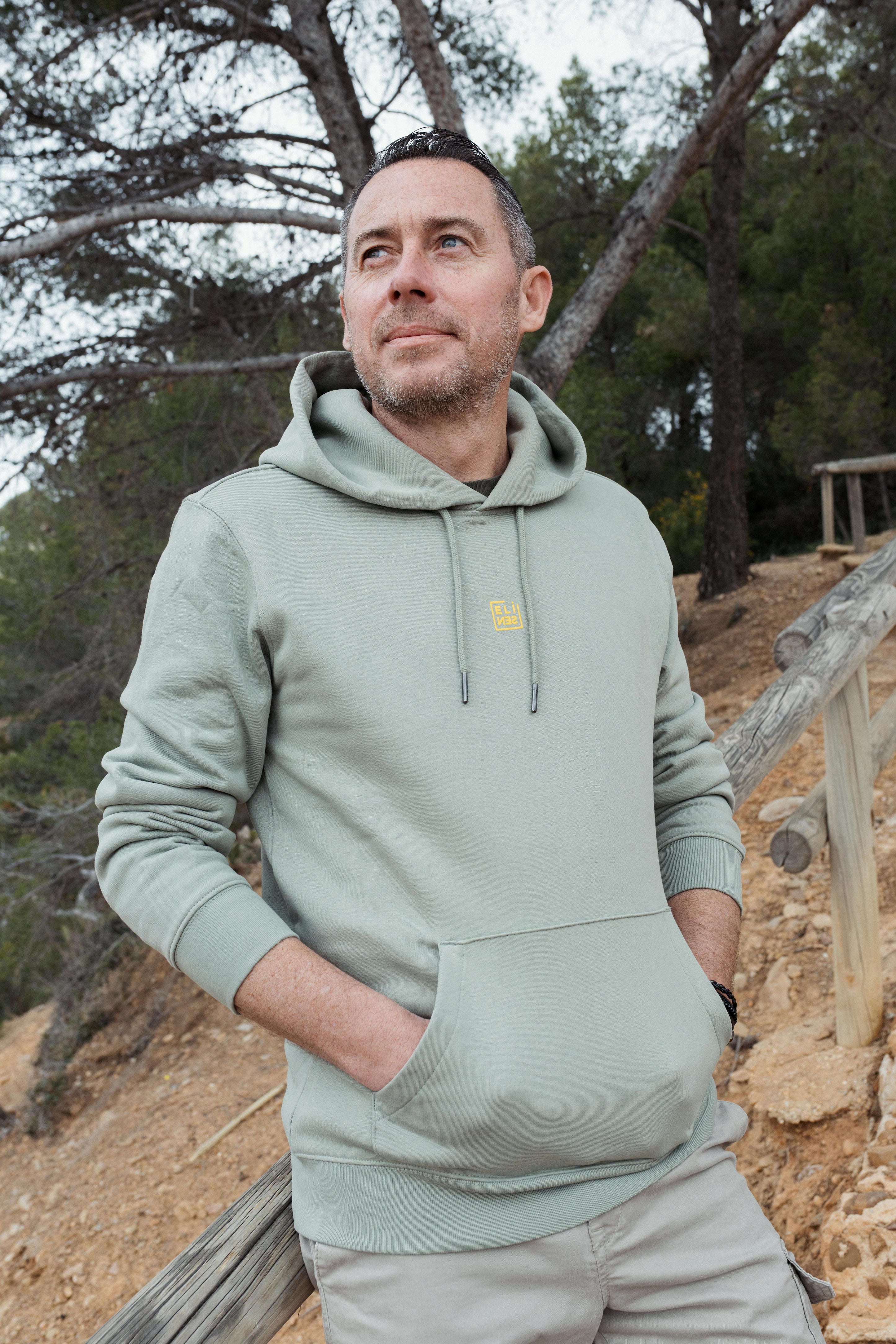 Sweat à Capuche Amande